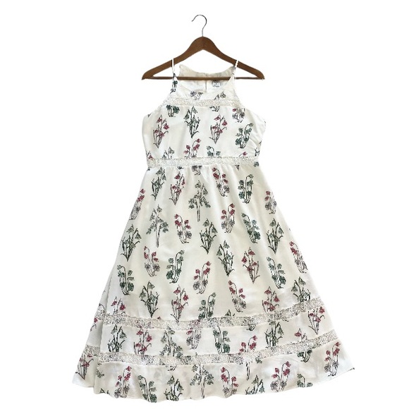 Disney x LC Lauren Conrad Alice in Wonderland Print Midi Dress - Picture 4 of 16